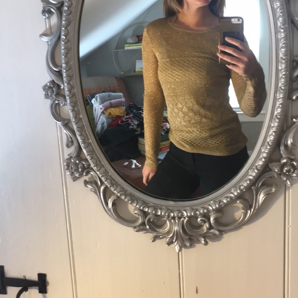 Gold Ralph Lauren top - Picture 4 of 4